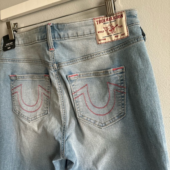True Religion Jennie Curvy Mid Rise Super Skinny W29 - Picture 9 of 9